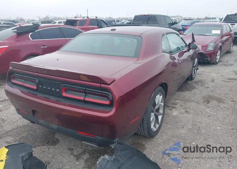 2022 Dodge Challenger Gt из США, поврежденный, VIN 2C3CDZJG0NH123550